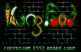 Kung Food title screen for Atari Lynx
